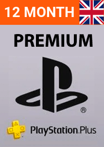 12 Month PSN Plus Premium Subscription (UK) (PlayStation Network)